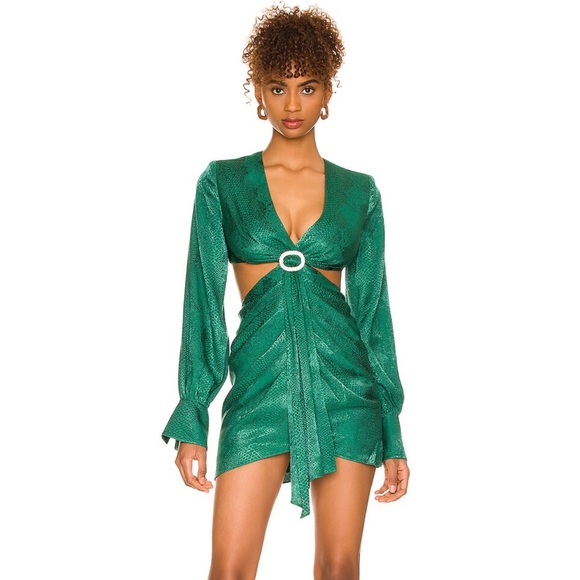 Revolve NBD Lucinda Dress in Green